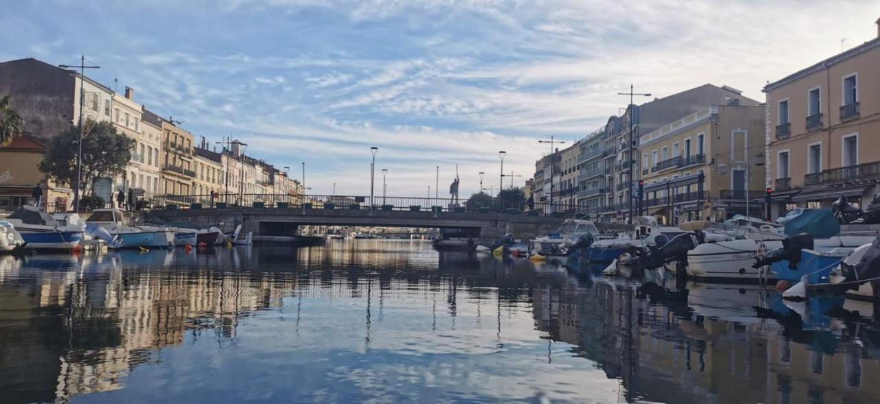 Vues Exceptionnelles Mer, Port Et Toits De Сет Экстерьер фото