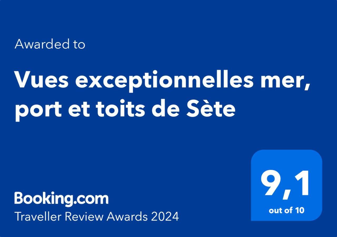 Vues Exceptionnelles Mer, Port Et Toits De Сет Экстерьер фото