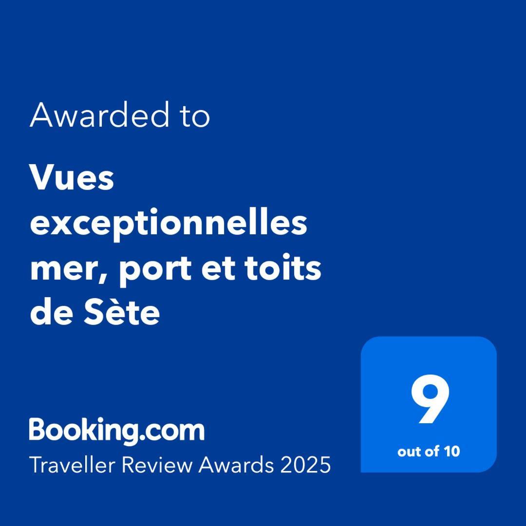 Vues Exceptionnelles Mer, Port Et Toits De Сет Экстерьер фото